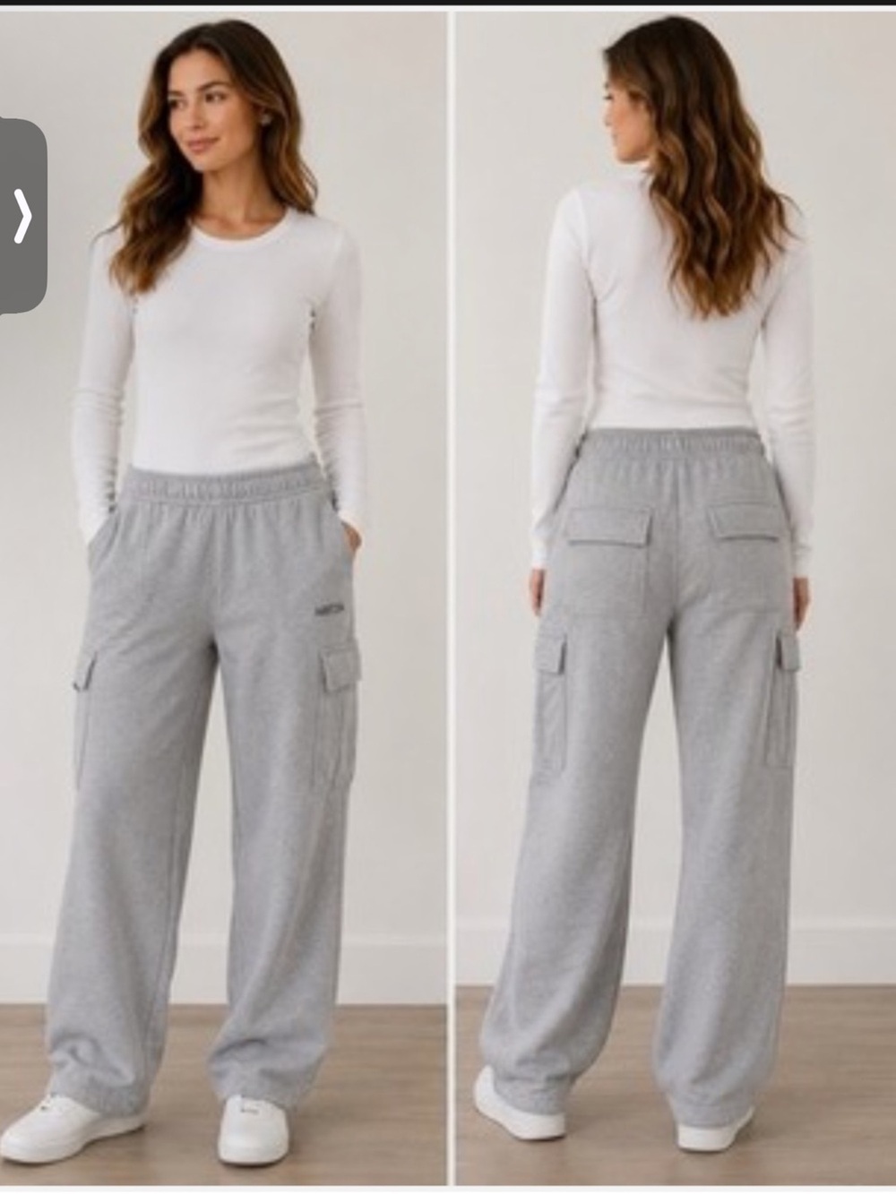Aritzia Cozy Sweatfleece Mega Cargo Sweatpant SZ xs